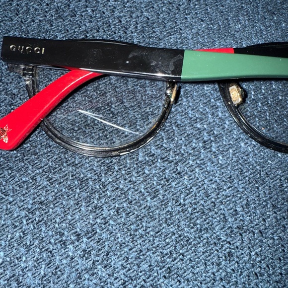 Gucci Round-Frame Metal Optical Frames Multi Unisex-Adult - Picture 6 of 6